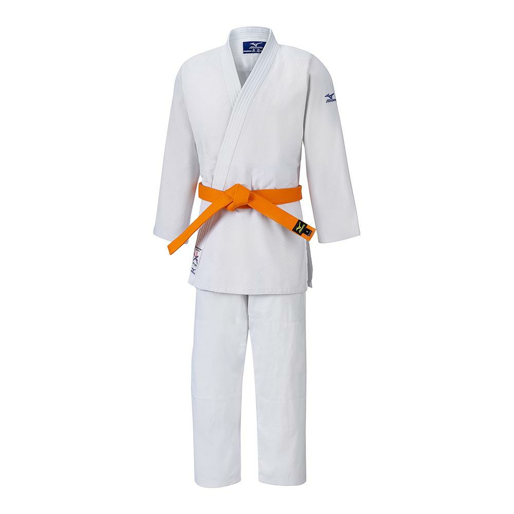 Mizuno Men's Judo Yuki 2 White - VJMHAIU-57